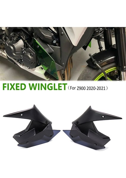 Motosiklet Yan Baskollar Sınırlar Kanat Sabit Kanat Sabit Kanat Kawasaki Z 900 Z900 2020-2025+ Mavi ve Siyah (Yurt Dışından) fırsatları