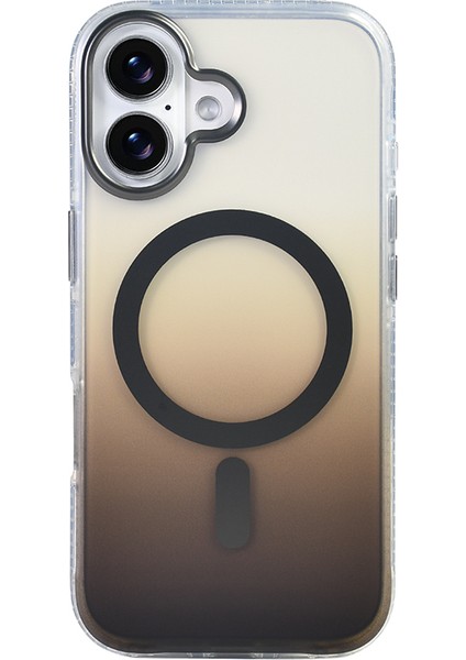 Apple iPhone 17 Kılıf Colorfade Transparan Renkli ve Renk Geçişli M-Safe Şarjlı Kapak modelleri