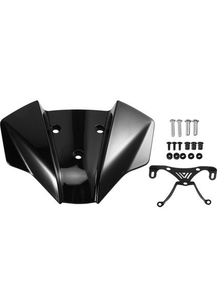 Motosiklet Ön Cam Dökme Duke 390 125 2017-2023 Ön Rüzgar Deflektörü (Yurt Dışından)
