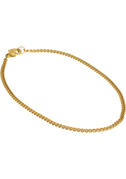 Erkek 2 mm Zincir Çelik Bileklik