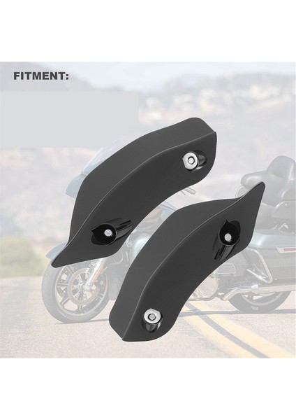 Motosiklet Üst Batwing Fairing Accents Air Deflektör Rüzgar Deflektörleri Road Glide Fltrx Fltrxs Fltruse 15-Up (Yurt Dışından) fırsatları