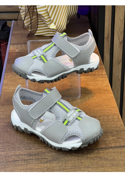 Çocuk Tek Bantlı Sandet-Gri