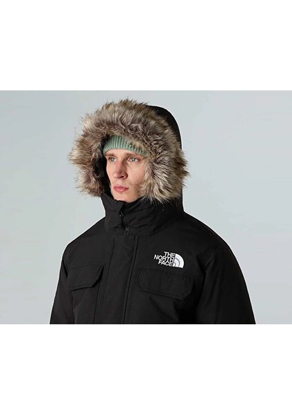 M Mcmurdo Bomber Erkek Outdoor Montu (600 Dolgu Kaz Tüyü) NF0A5GD9KX71 Siyah