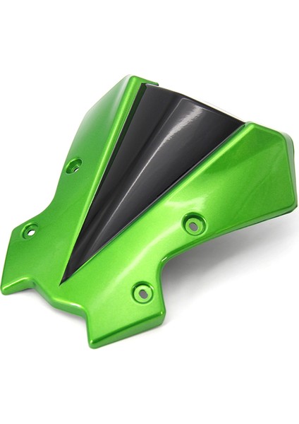 Motosiklet Ön Ön Cam Ekran Viser Visor Rüzgar Deflektörleri Kawasaki Z650 Z900 2020-2022 Yeşil ve Siyah (Yurt Dışından)