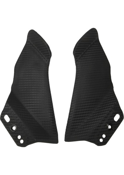 Motosiklet Fairing Ön Aerodinamik Kanatlar Kawasaki H2 Zx-6r Honda CBR650R Için Karbon Fiber Ön Cam Kaplama Kanadı (Yurt Dışından)