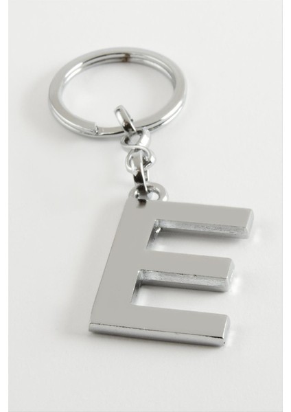 Ds-Derin Metal Harf Anahtarlık-E