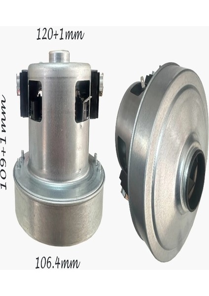 Süpürge Motoru (SRV05) Fkr-Darky (1200 W) Taban (105 Mm) (Sarcool)