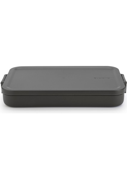 004-01-MAKE Take Dark Grey Plastik Sığ Yemek Taşıma Kabı 1.1l fiyatları