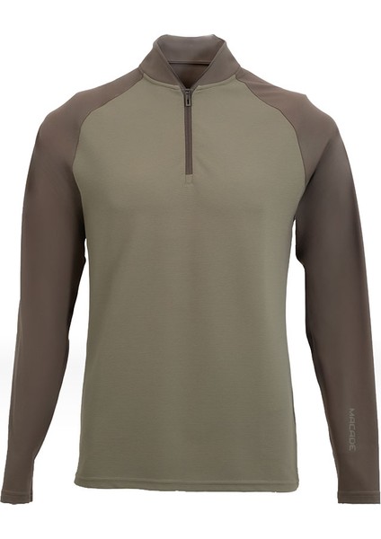 Golf Tech Bomber Zip Erkek SW20220608 Olive