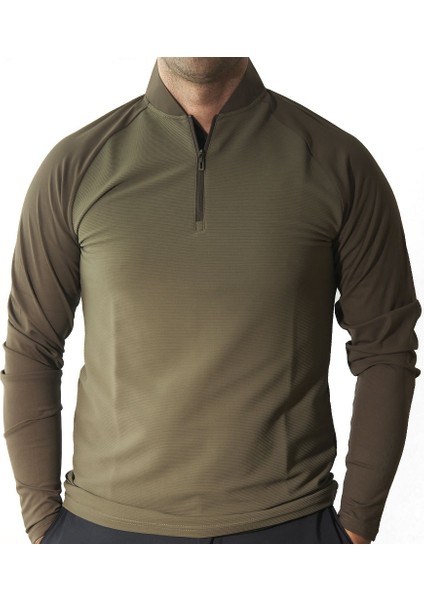 Golf Tech Bomber Zip Erkek SW20220608 Olive fiyatları