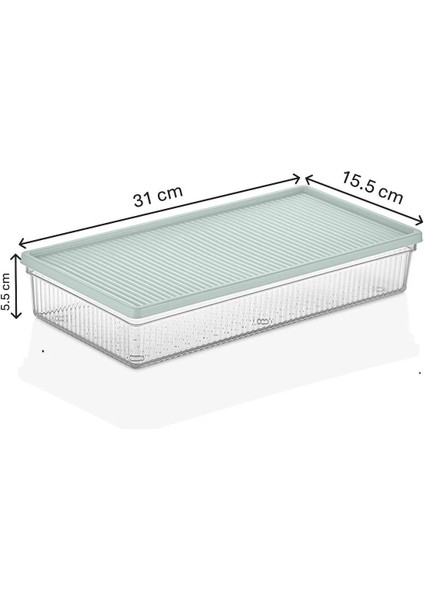 Frova 2 Adet Buzdolabı Organizeri Vakumlu Sızdırmaz Kapaklı 2 Lt Düzenleyici Organizer fırsatları