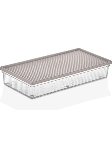 Frova 4 Adet Buzdolabı Organizeri Vakumlu Sızdırmaz Kapaklı 2 Lt Düzenleyici Organizer