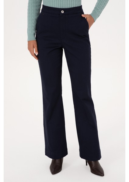 Kadın Lacivert Pantolon (Kanvas-Chino) 50316912-VR033 fiyatları