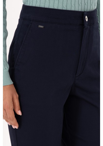 Kadın Lacivert Pantolon (Kanvas-Chino) 50316912-VR033 indirimleri