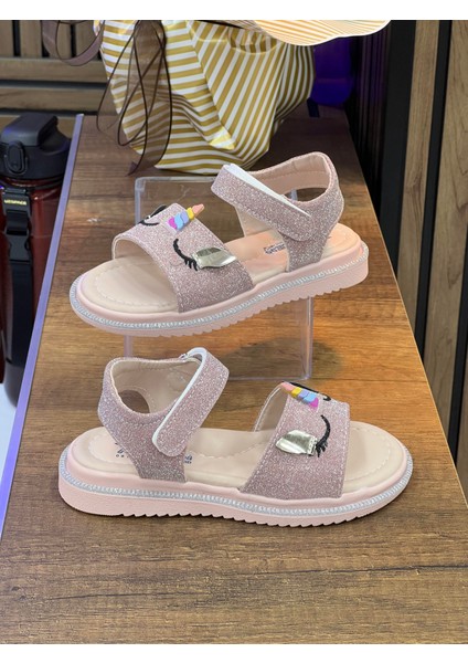 Çocuk Tek Bantlı Simli Sandet-Pudra fiyatları