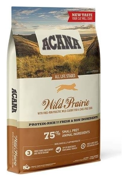 Wild Prairie Tahılsız Tavuklu ve Balıklı Yetişkin Kedi Maması 1.8 kg
