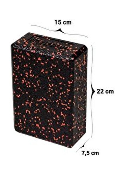 Yoga Bloğu 2'li Set Orta Sertlikte Destekleyici EPP Malzeme Türkiye Üretimi