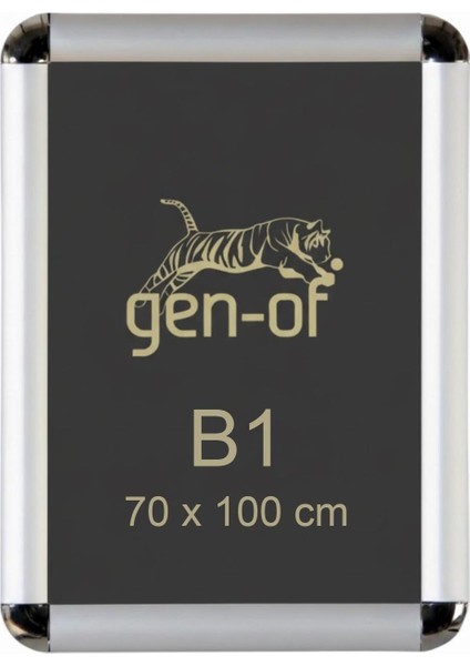 B1 Alüminyum Rondo Çerçeve 70X100 cm (GEN-1201)