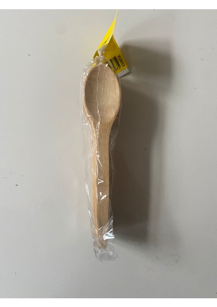 6lı Mini Bambu Kaşık Verniksiz %100 Doğal Bambu Kaşık Seti