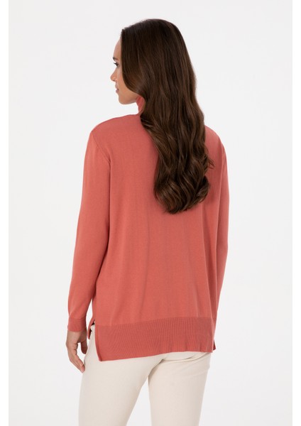 Kadın Gül Kurusu Kazak /triko 50313621-VR026 indirimleri