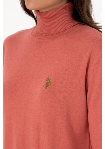 Kadın Gül Kurusu Kazak /triko 50313621-VR026