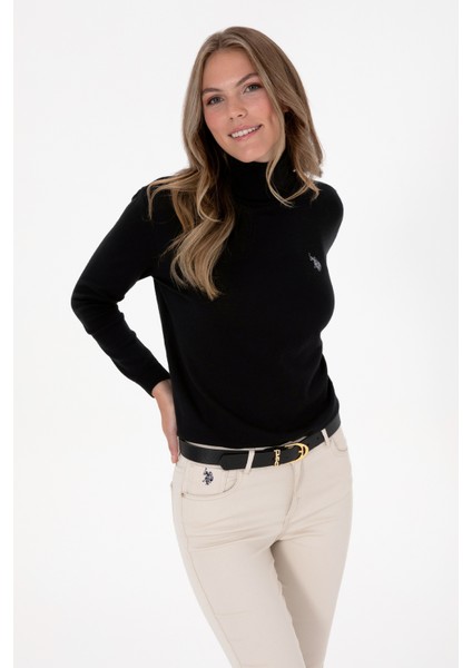 Kadın Siyah Kazak /triko 50313621-VR046 modelleri