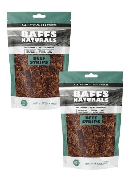Baffs Naturals Dana Mini Et Çubuğu 100% Doğal Köpek Ödül Maması 100 gr (100 gr x 2 Adet)