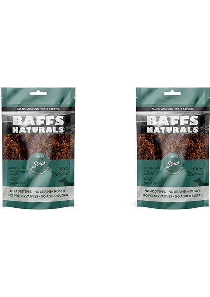 Baffs Naturals Dana Mini Et Çubuğu 100% Doğal Köpek Ödül Maması 100 gr (100 gr x 2 Adet) fiyatları