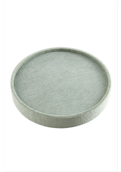 Ds-Derin Yuvarlak Ahşap Anfora Kumaş Piercing Küpelik 20 Cm-Koyu Gri modelleri