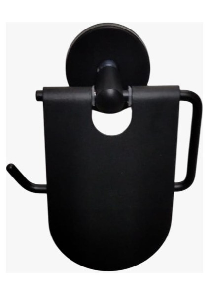 Mesateknik Karlim Name Serisi Mat Siyah Kaplama Yuvarlak 3'lü Banyo Aksesuar Seti