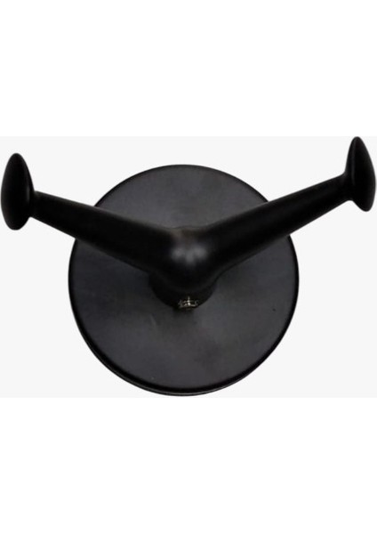 Mesateknik Karlim Name Serisi Mat Siyah Kaplama Yuvarlak 3'lü Banyo Aksesuar Seti