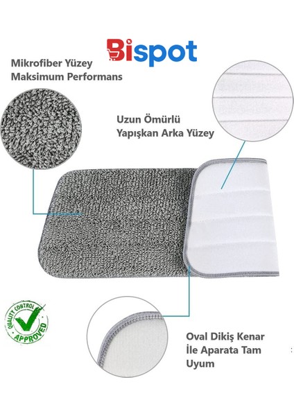 Mop Yedeği 4'lü modelleri