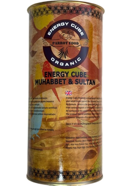 Sultan Muhabbet Monk Kayık(Caique) Parakeet Yemi 800 gr Standart