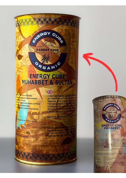 Sultan Muhabbet Monk Kayık(Caique) Parakeet Yemi 800 gr Standart modelleri