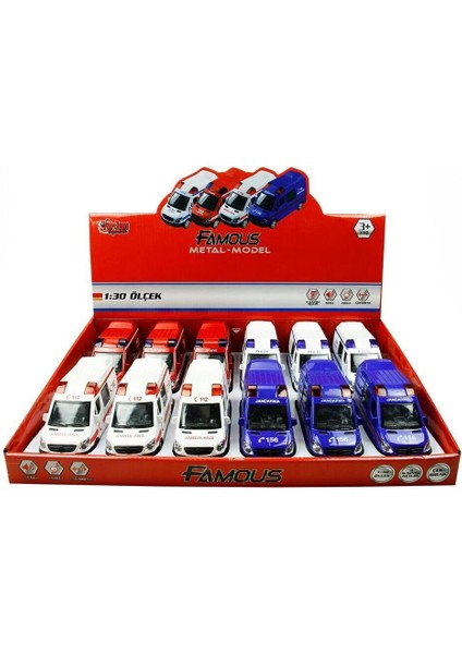 TIN-588A-AMB-POL-JND-ITF C B 1 30 Işıklı ve Sesli Amb Pol