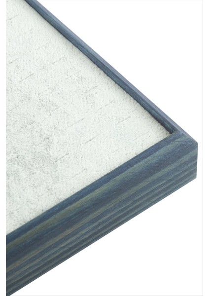 Ds-Derin Ahşap Anfora Kumaş Piercing Küpelik 18X24 Cm-Gri fiyatları