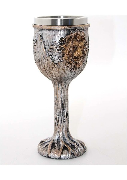 Paslanmaz Çelik Aslan Büstü Kadeh Bardak fiyatları