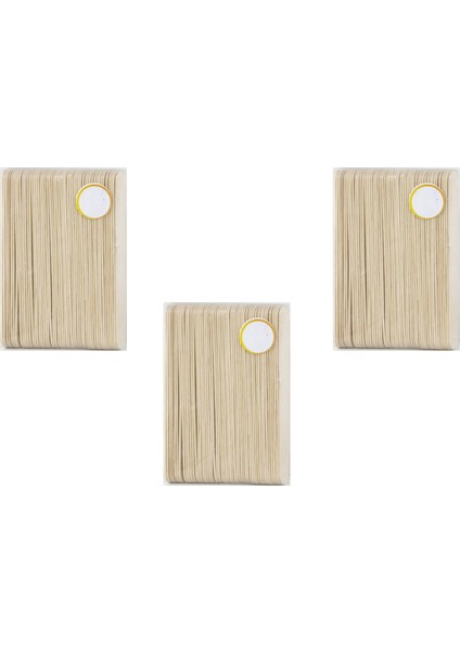 Ahşap Çubuk, Muayene Çubuğu, Dil ve Etkinlik Çubuğu 11 cm 50’lik 3 Set