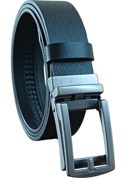 Erkek Kemer Otomatiktokalı Hakiki Deri Genişlik 3.50 cm