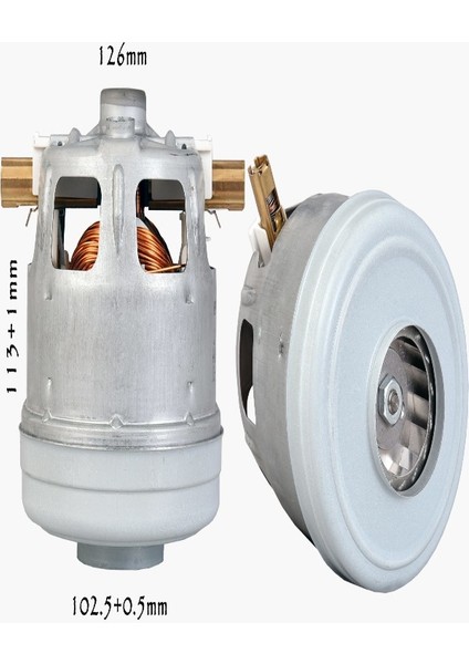 Süpürge Motoru (SRV27) Yeni Tip (Orj Model) (1600 W)