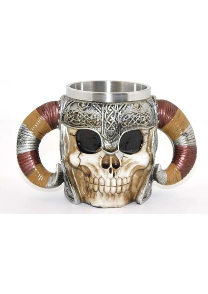 Paslanmaz Çelik Kurukafa Kupa Bardak