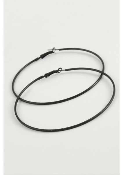 Ds-Derin Ince Boru Metal Halka Küpe 8-9-10 Cm-10 cm