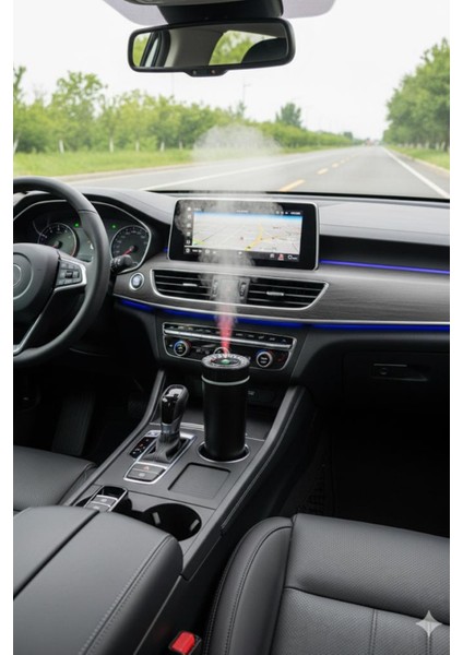 KT-H10 Siyah Oto Içi Hava Nemlendirici Tavan Yıdız Işıklı Buhar Koku Makinası fiyatları