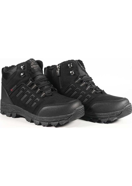 X-Step Poliüretan Füme Erkek Suya Dayanıklı Outdoor Bot - Siyah - 37 fırsatları