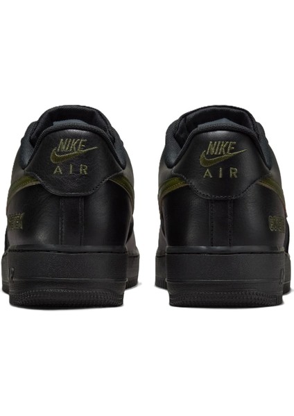Air Force 1 Af1 Low Goretex 'black Cargo Khaki' Leather Unisex Black Sneaker Su Geçirmez Hakiki Deri Günlük Spor Ayakkabı Siyah fırsatları