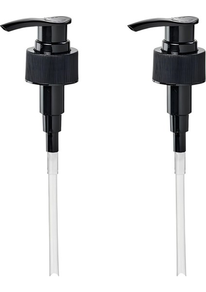 2'li Yedek Sıvı Sabunluk Pompası | Şampuan, Duş Jeli ve Losyon Şişeleri Için Başlık Kapak