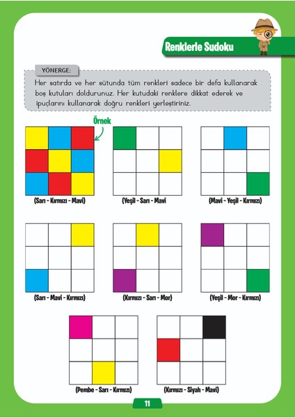 Dikkat ve Zihinsel Gelişim Etkinlikleri 1.sınıf fırsatları