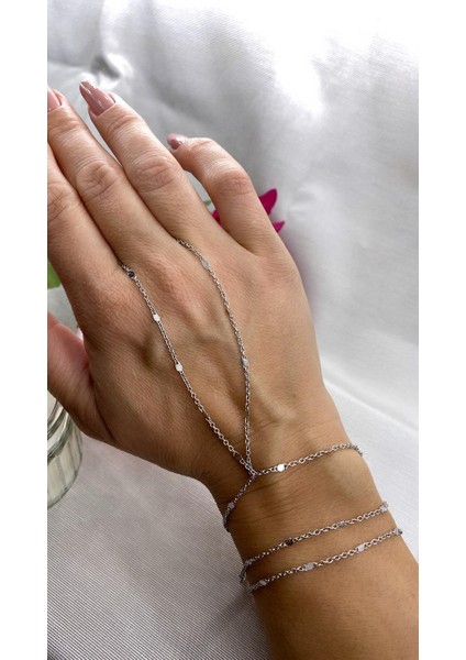 316L Çelik Gümüş Renk Şahmeran