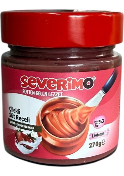 Severimo 270GR Çilekli Süt Reçeli fiyatları