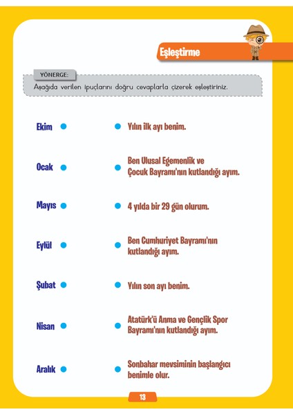 Dikkat ve Zihinsel Gelişim Etkinlikleri 2.sınıf fırsatları